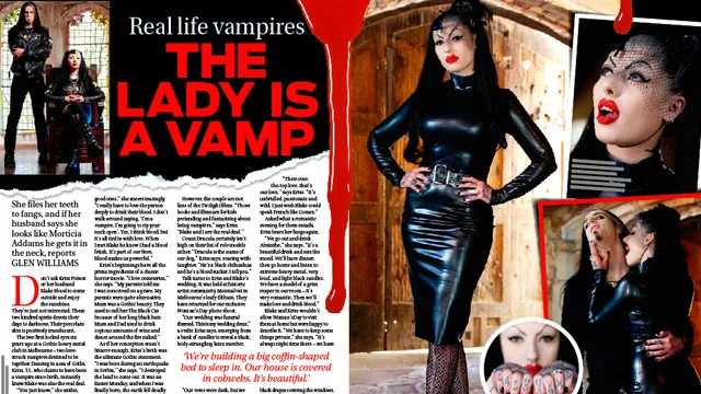 Australia's real life vampires