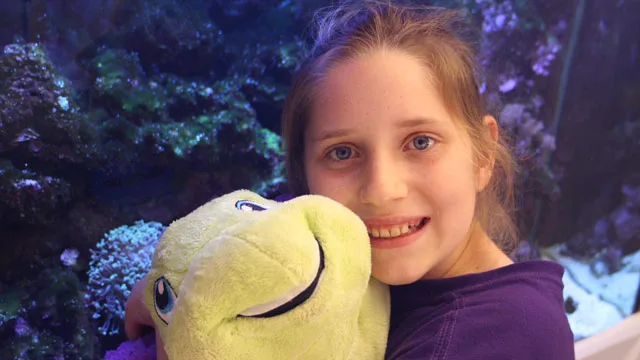 A date with Nemo: Sick Chloe is granted her wish