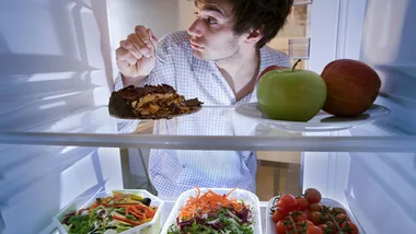 Keep your man healthy with three solid meals a day