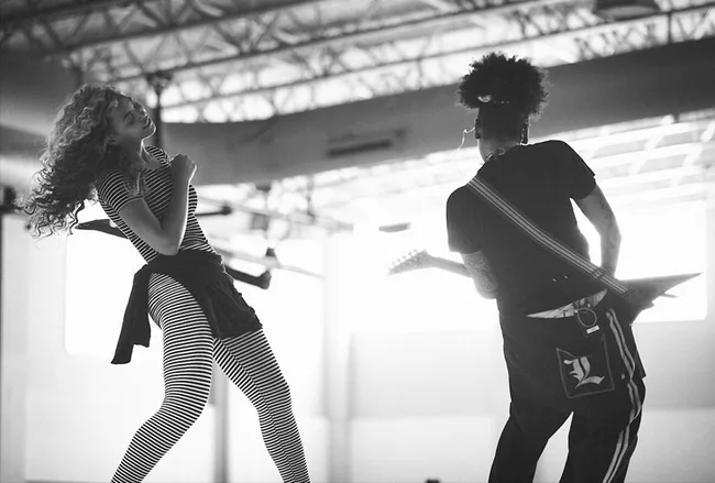Beyonce's Super Bowl rehearsals