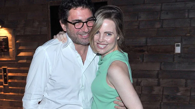 Melissa George welcomes first child