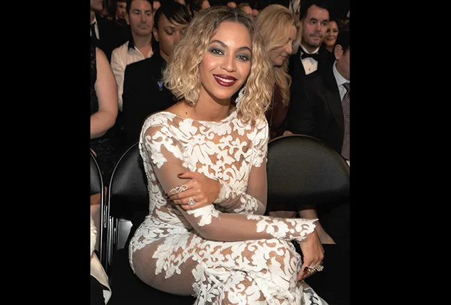 Beyonce's $10m diamond outfit