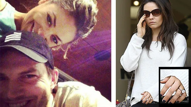 Mila Kunis and Ashton Kutcher are engaged!