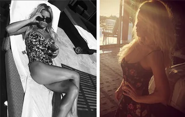 Jessica Simpson shares sexy Honeymoon snap!