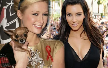 Paris Hilton and Kim Kardashian