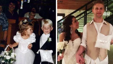 flower girl page boy married
