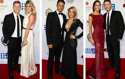 allan border medal red carpet