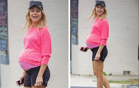 Carrie Bickmore pregnant