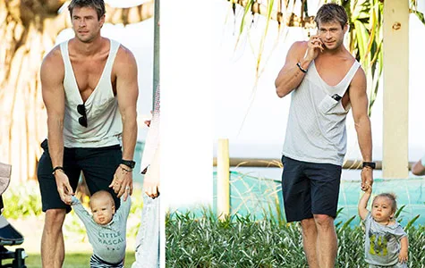 Chris Hemsworth kids