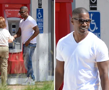 jamie foxx denies romance with Katie Holmes