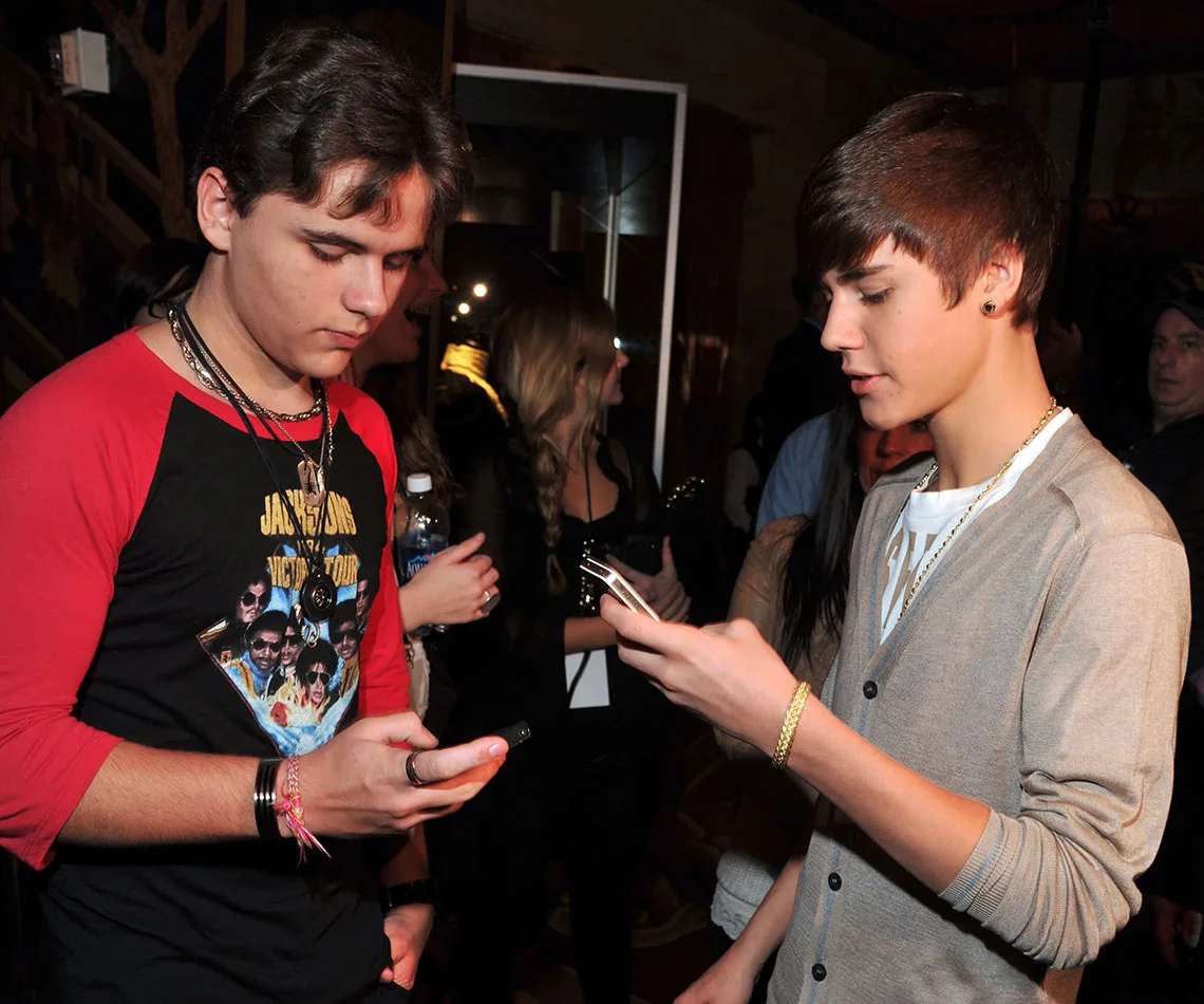 Prince Jackson collaborating Justin Bieber