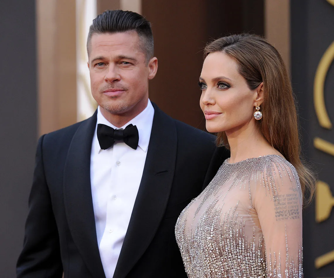 Brad Pitt Angelina Jolie Pope Francis