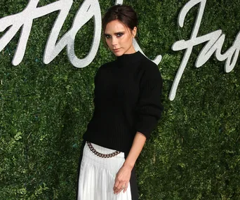 Victoria Beckham smile