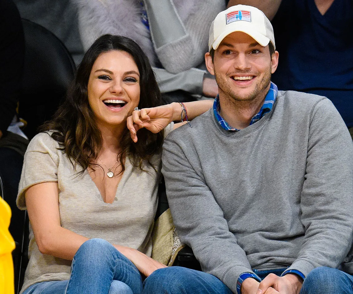 Mila Kunis and Ashton Kutcher share picture of baby Wyatt