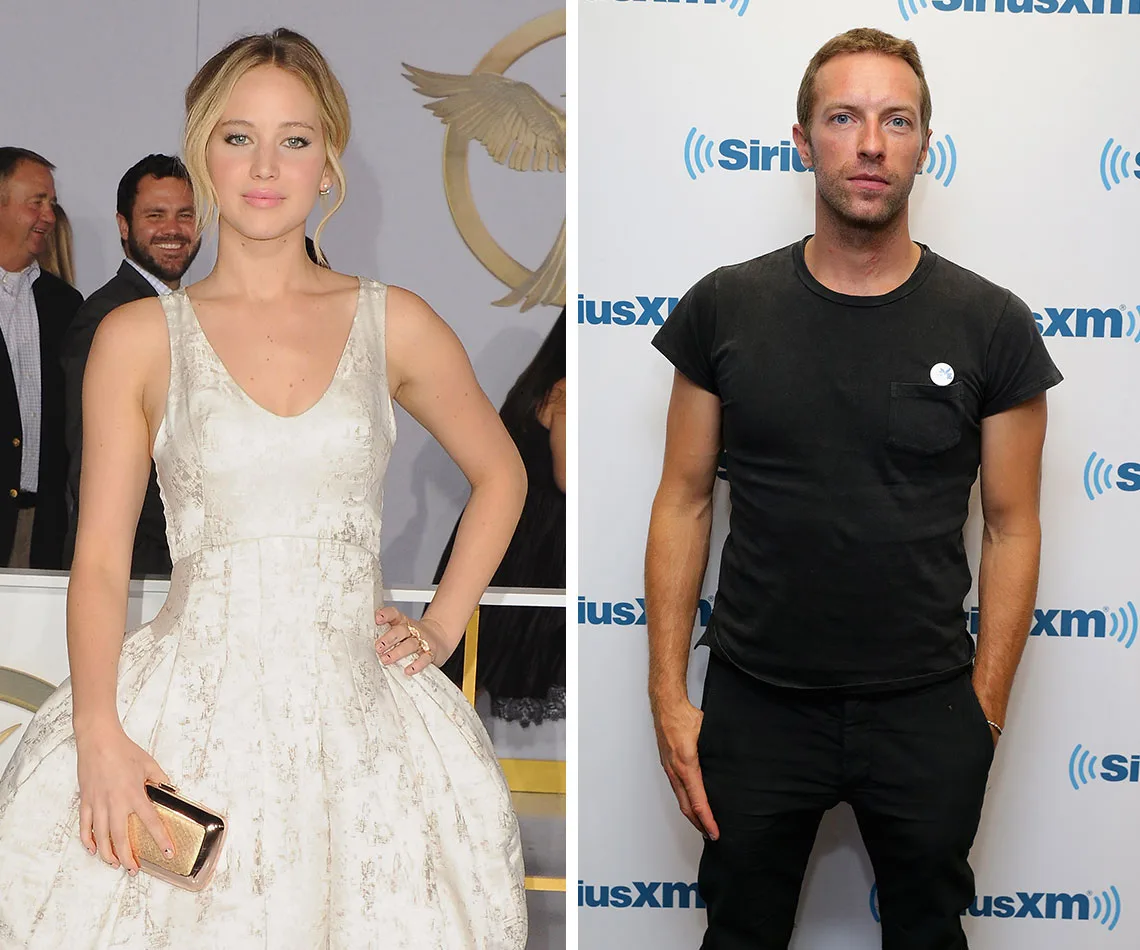 jennifer lawrence chris martin together