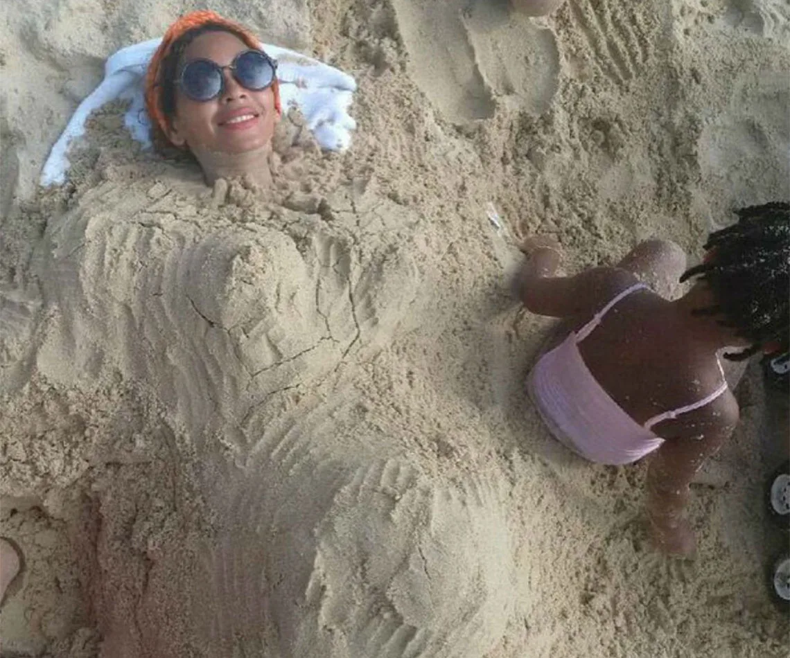 beyonce sand baby