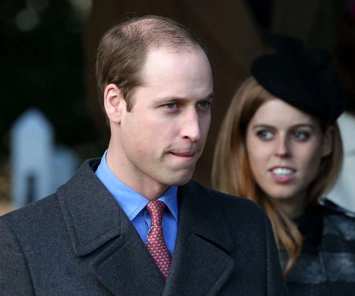 Prince William and Princess Beatrice