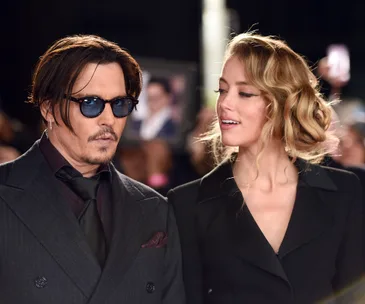 Johnny Depp and Amber Heard 