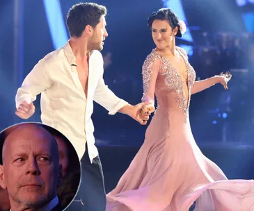 Rumer and Bruce Willis 
