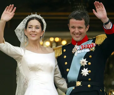 Prince Frederik and Princess Mary