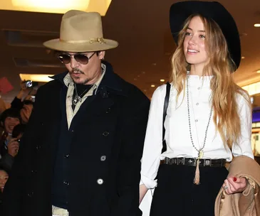 Johnny Depp and Amber Heard