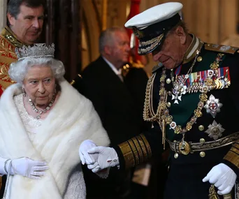 Queen Elizabeth and Prince Philip 