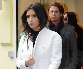 Kim Kardashian and Jonathan Cheban