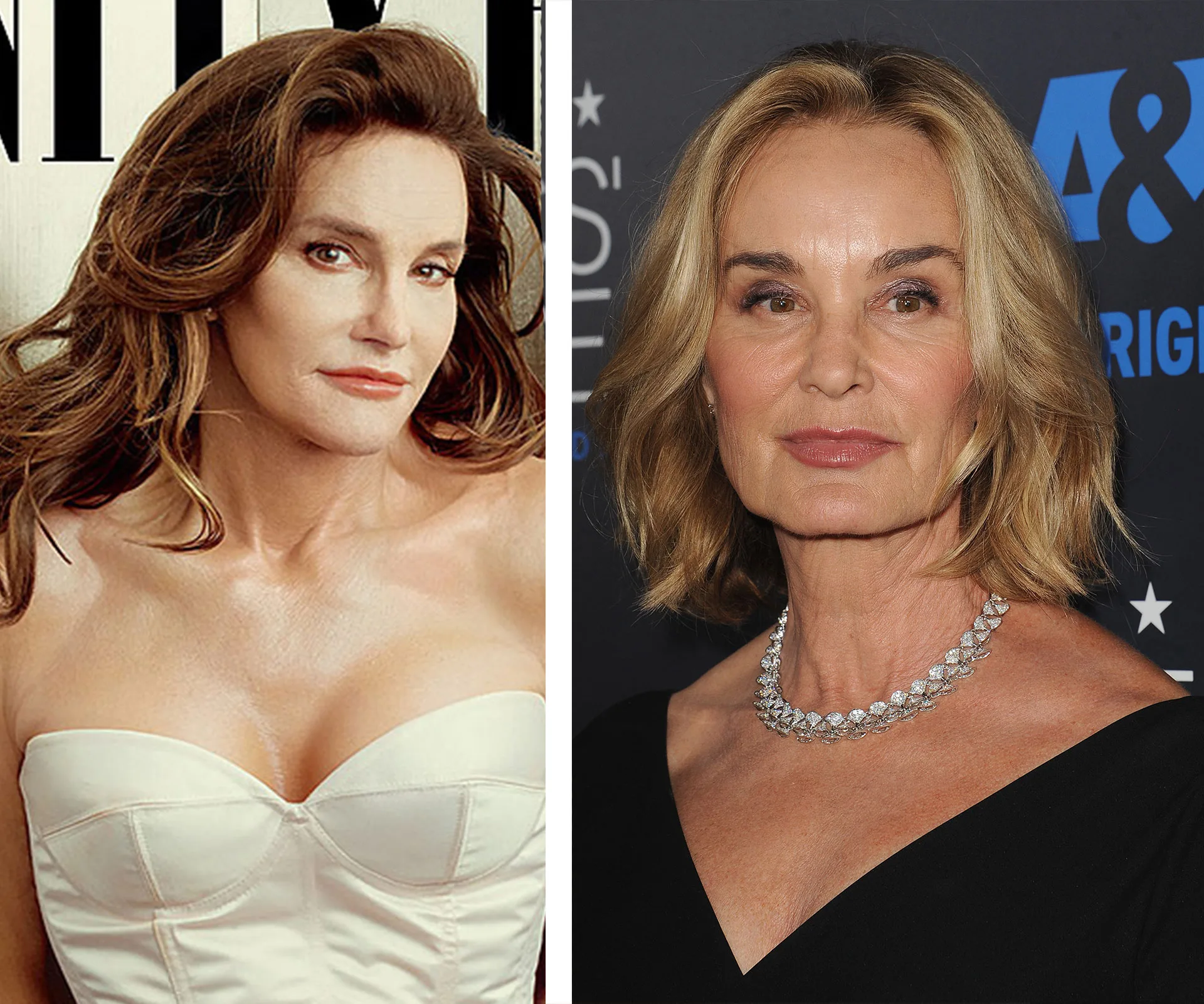 Caitlyn Jenner and Jessice Lange