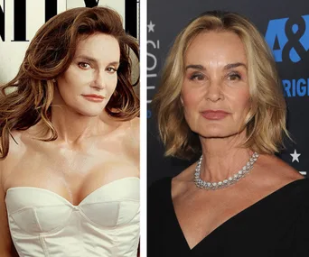 Caitlyn Jenner and Jessice Lange 