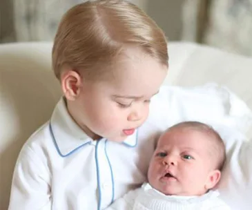 Prince George and Princess Charlotte
