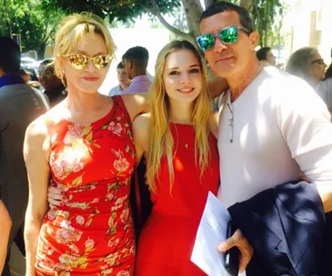 Melanie Griffith and Antonio Banderas