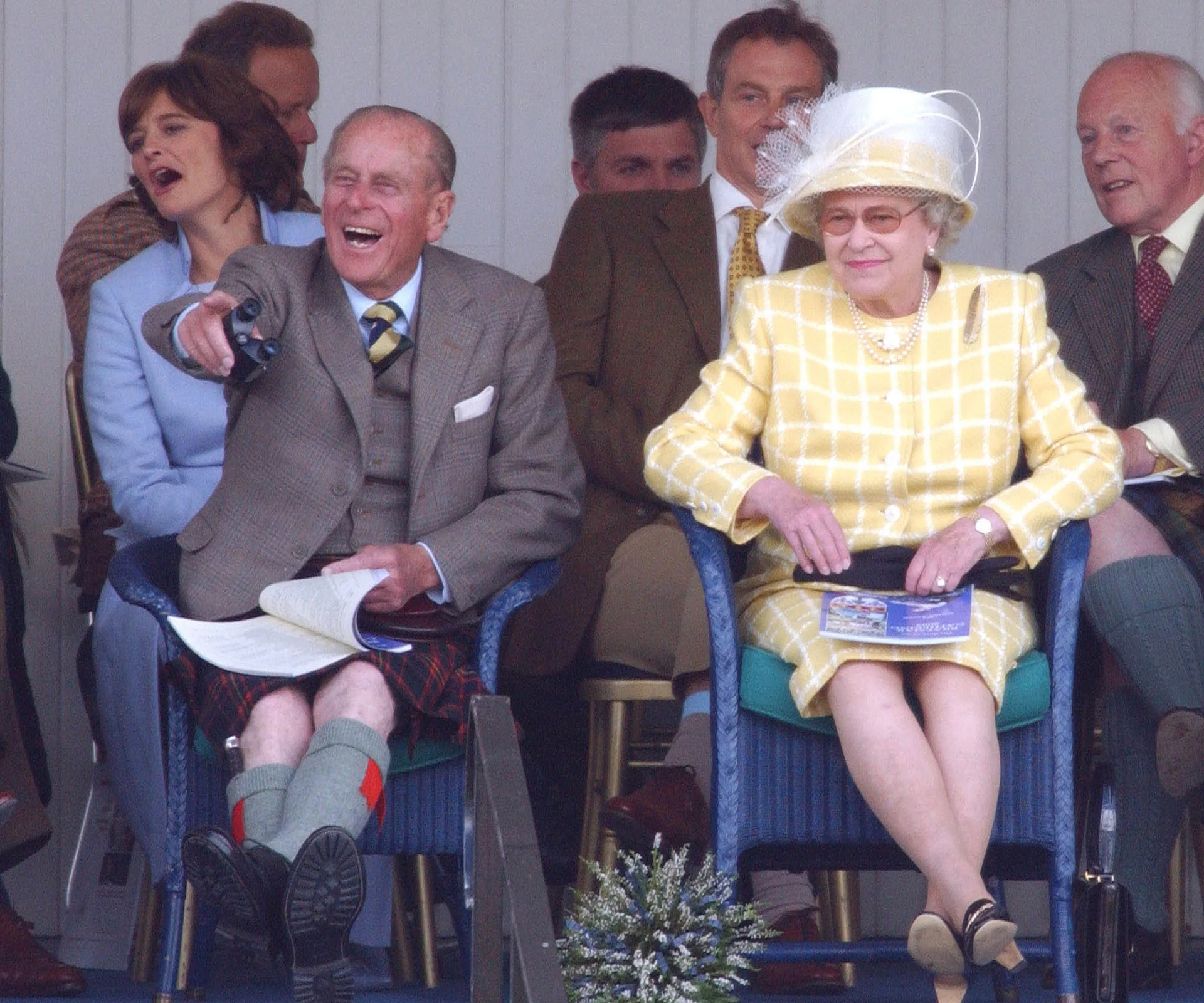 Prince Philip and The Queen