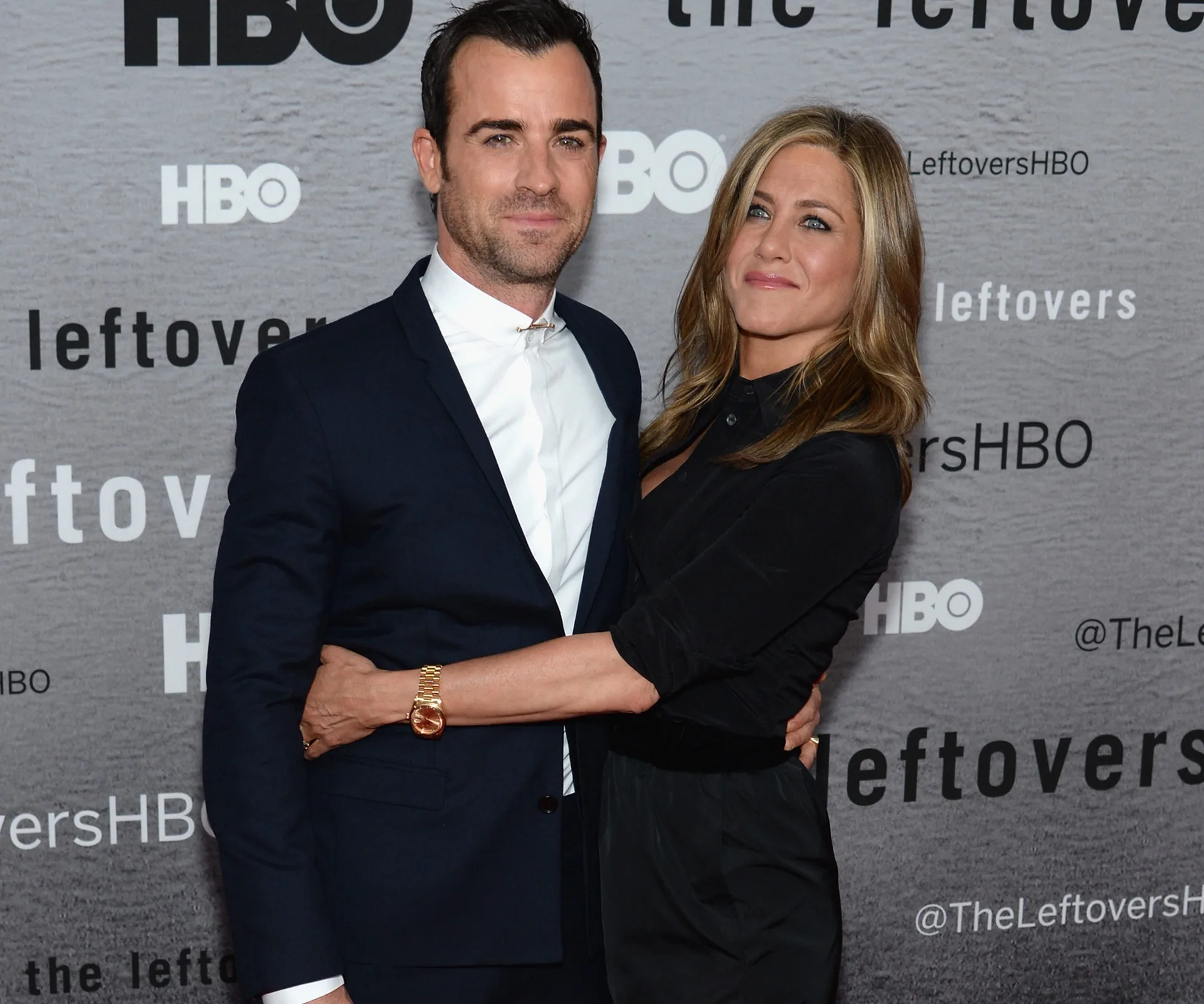 Jennifer Aniston and Justin Theroux