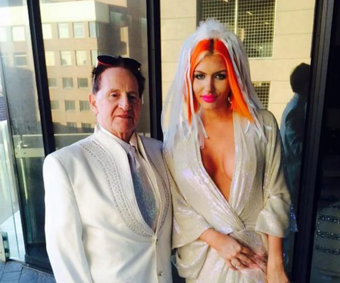 Gabi Grecko and Geoffrey Edelsten