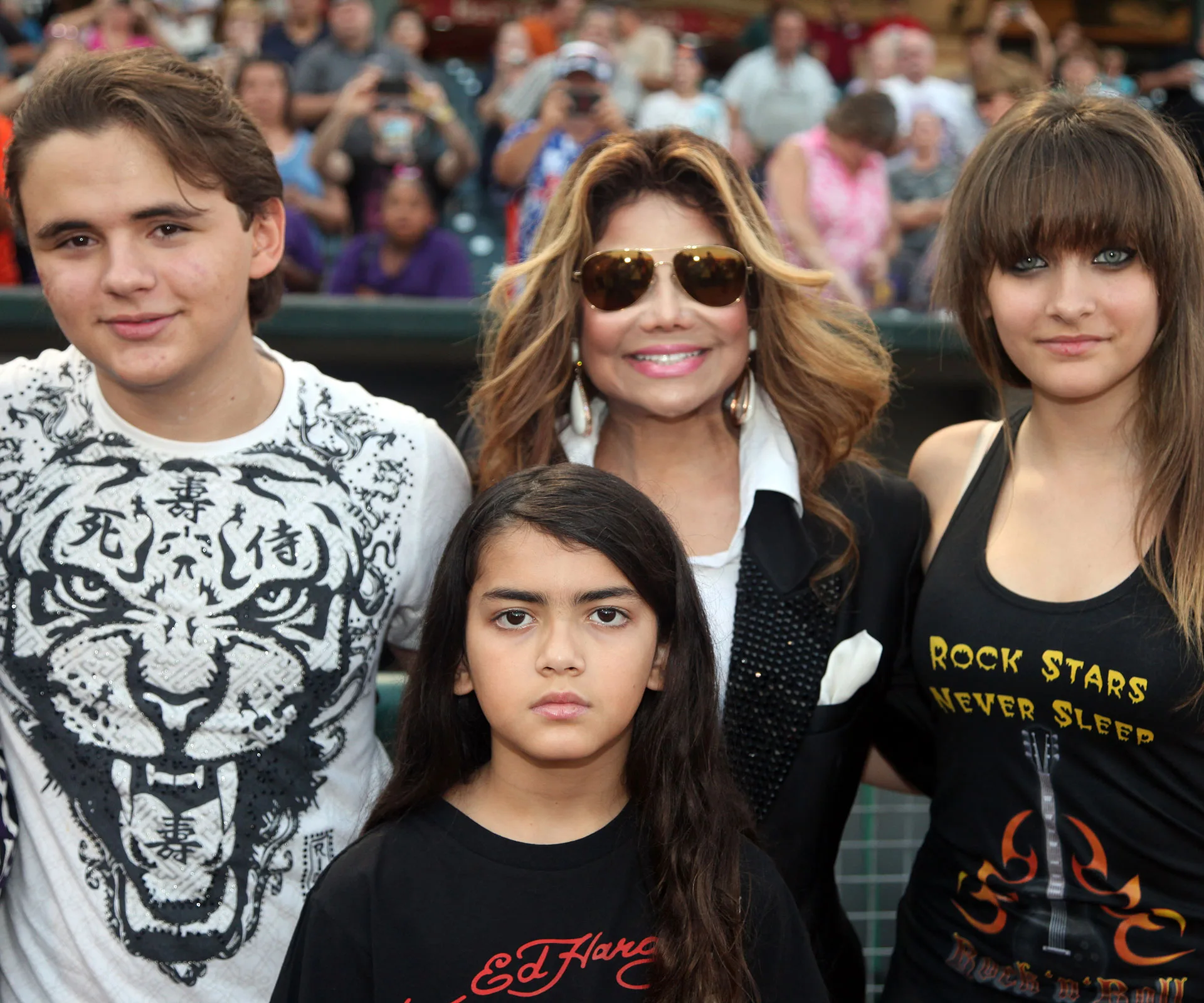 Blanket, Paris, Prince and Latoya Jackson