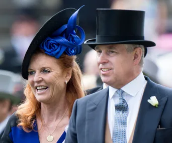 Former Duchess of York, Sarah Ferguson and Prince Andrew