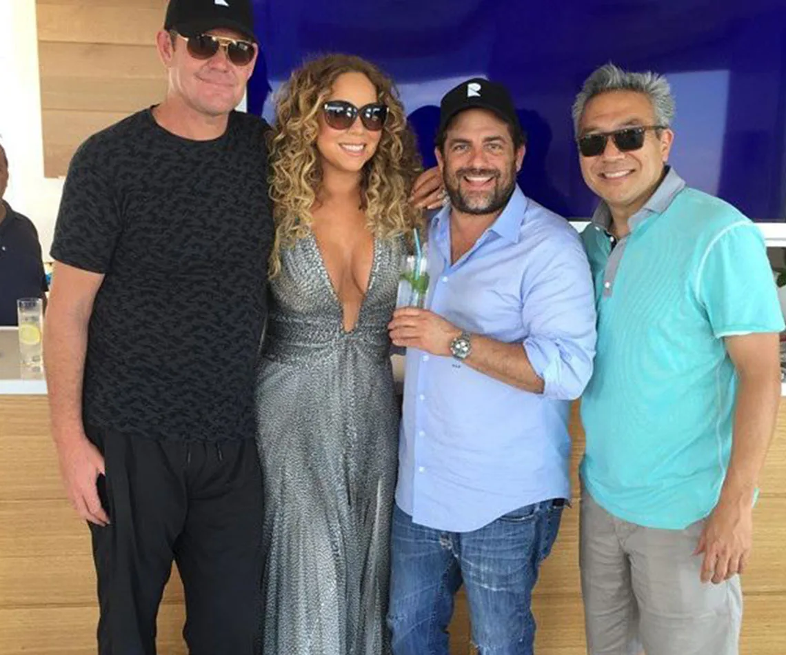 Mariah Carey, James Packer, Brett Ratner