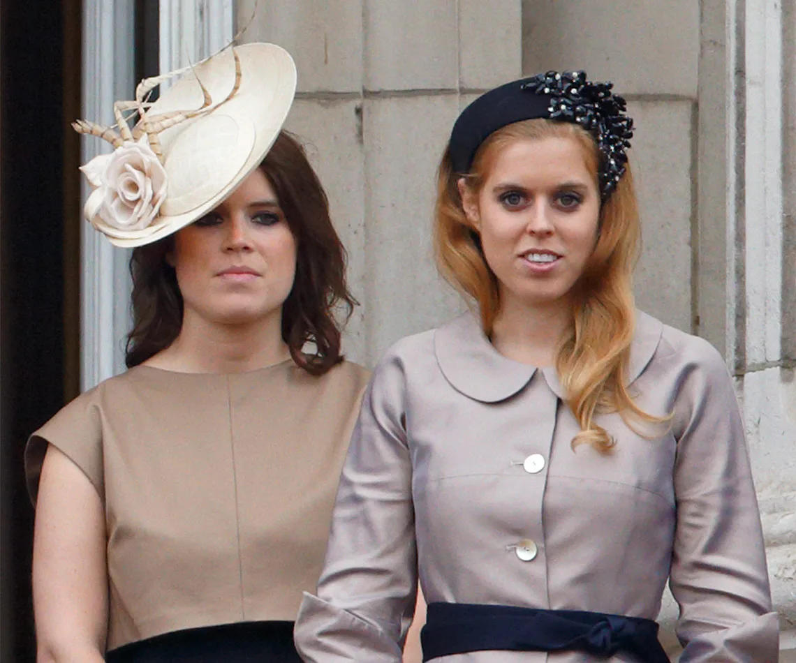 Princess Beatrice and Eugenie