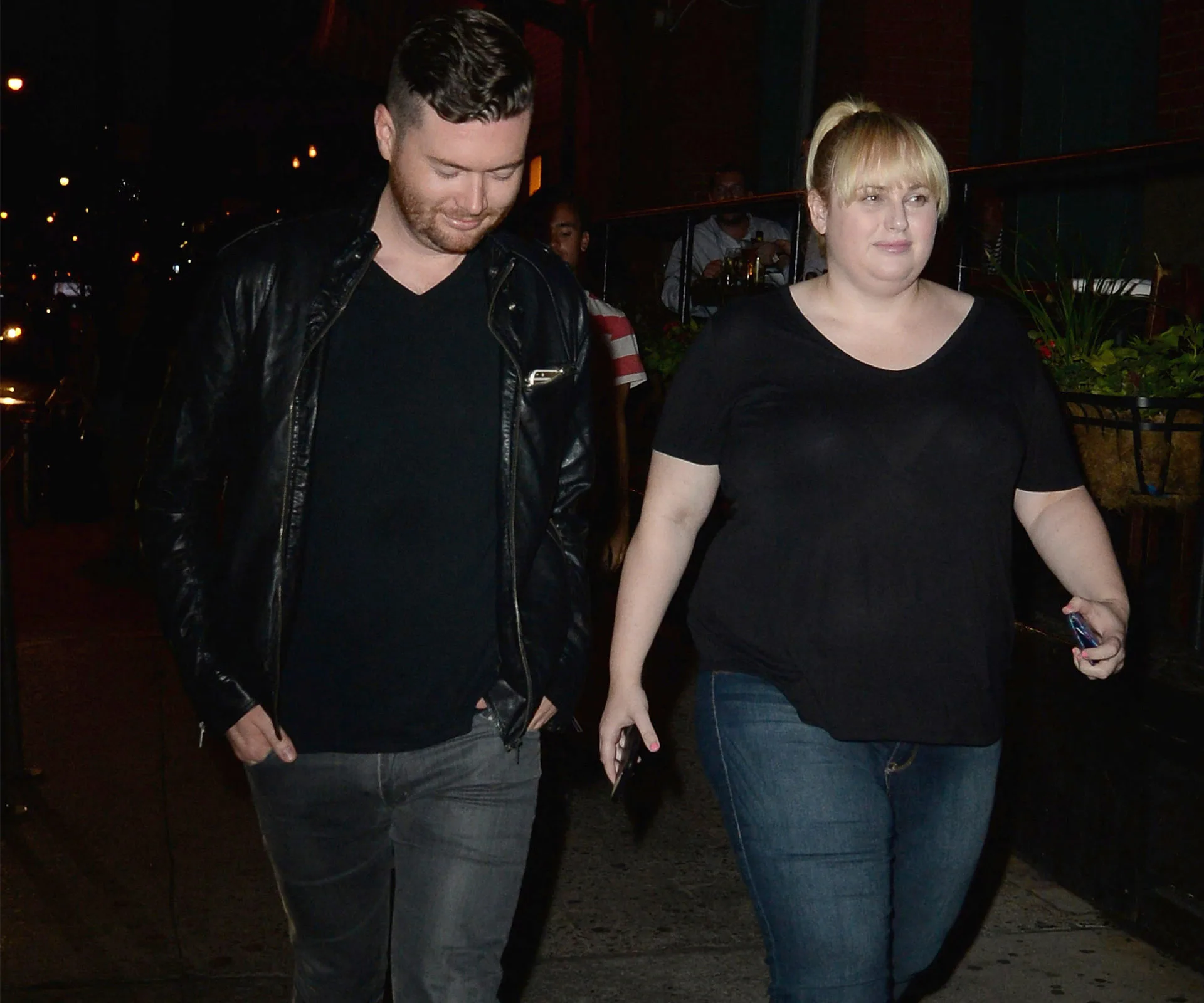 Rebel Wilson and Mickey Gooch Jr