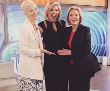 Ita Buttrose, Sarah Harris and Jessica Rowe
