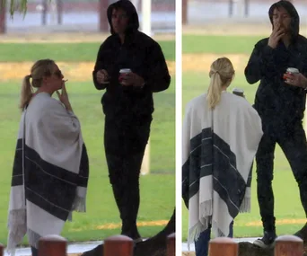 Asher Keddie and Vincent Fantauzzo 