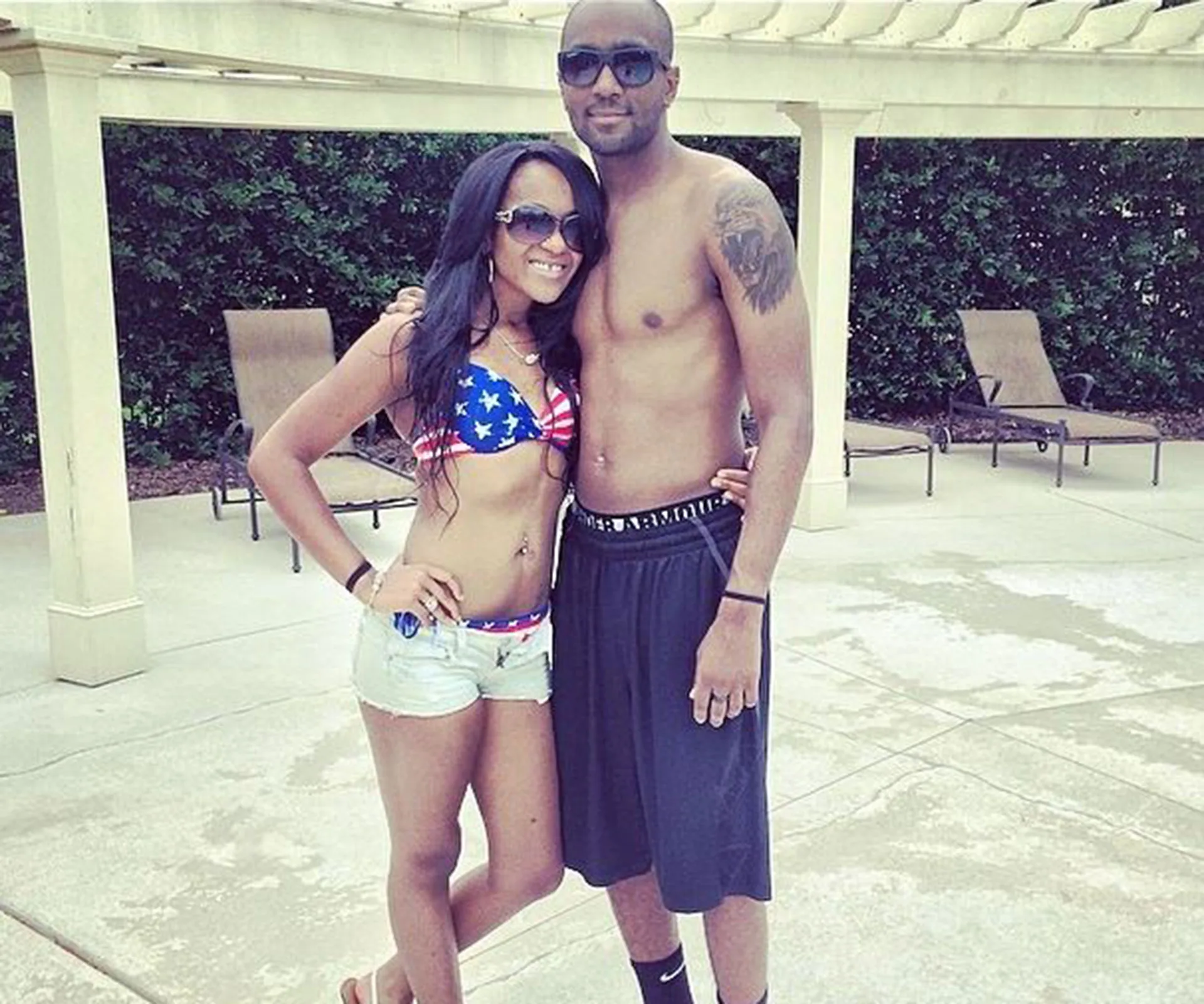 Nick Gordon and Bobbi Kristina Brown