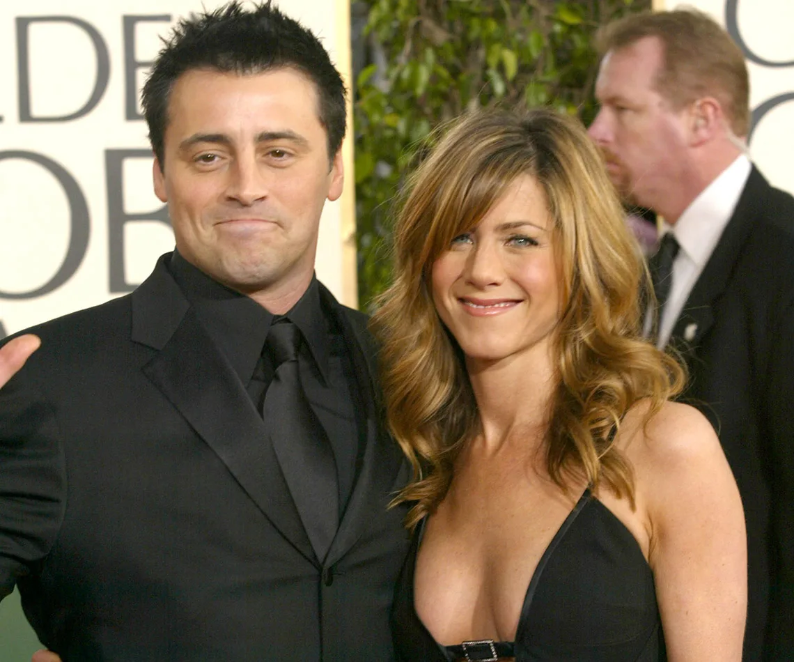 Matt LeBlanc and Jennifer Aniston