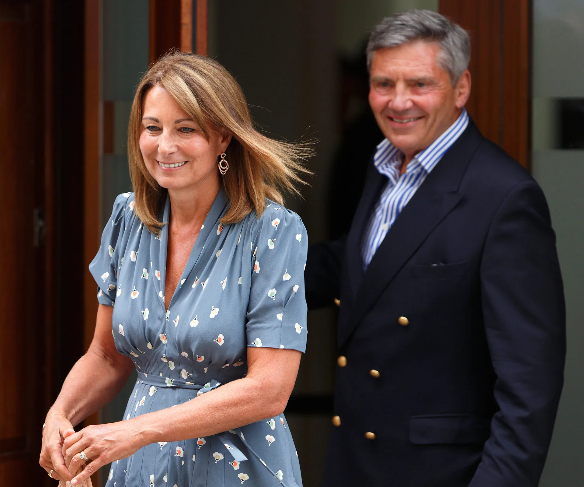 Carole Middleton and Michael Middleton