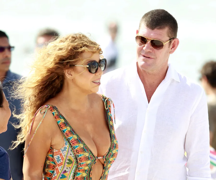 Mariah Carey and James Packer
