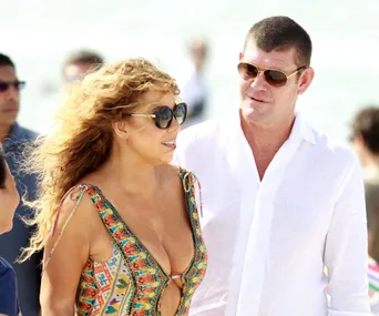 Mariah Carey and James Packer 