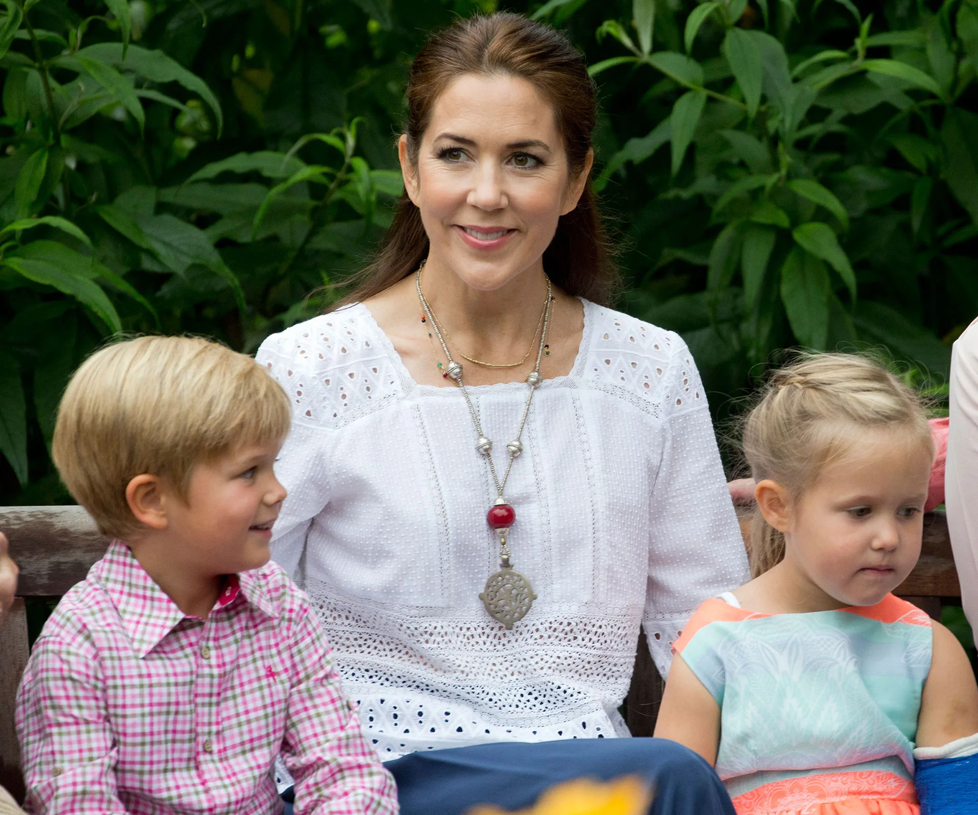 Princess Mary, Princess Josephine and Prince Christian.