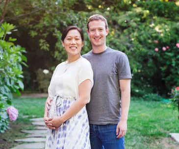 Mark Zuckerberg and Priscilla Chan 