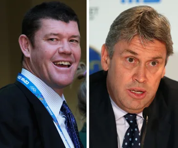 James Packer and David Gyngell
