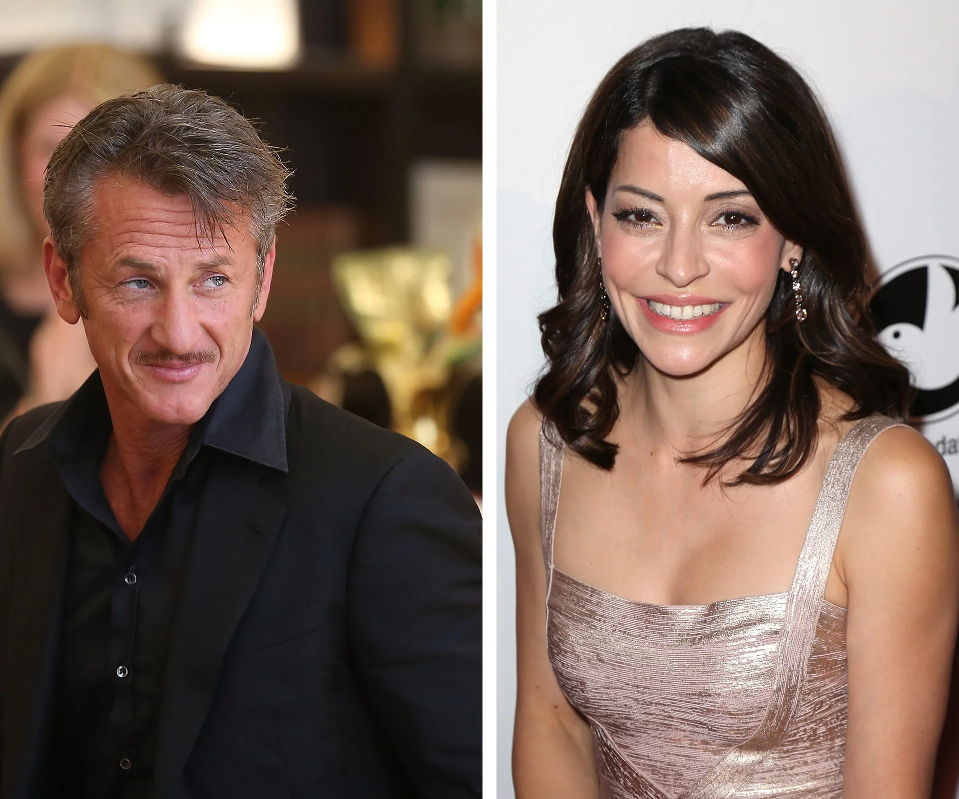 Sean Penn and Emmanuelle Vaugier